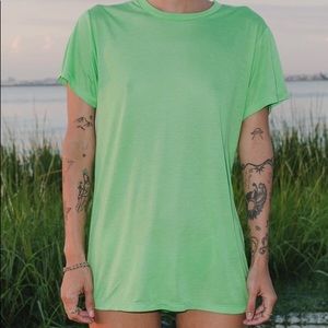 Baserange Bamboo T-shirt Ara Green